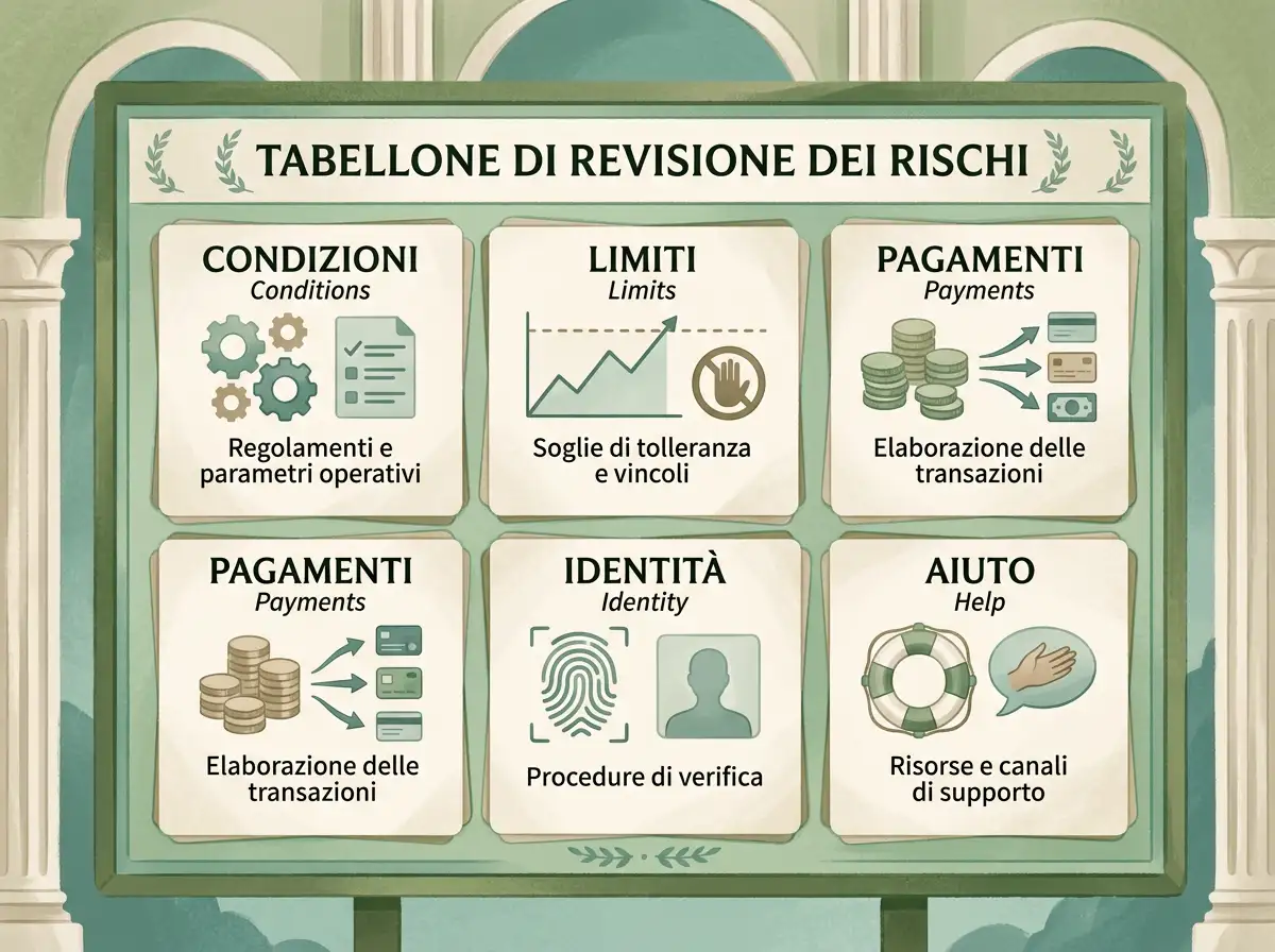 Schede editoriali che distinguono promesse commerciali e controlli verificabili